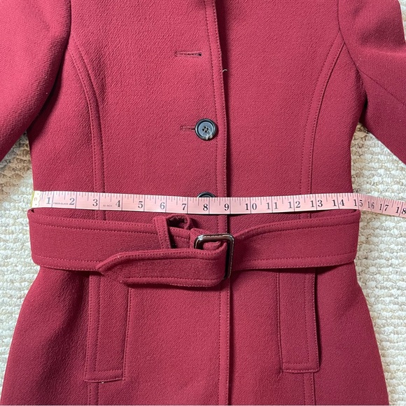 J. Crew Double Cloth Belted Wool Trench Coat - Picture 12 of 16
